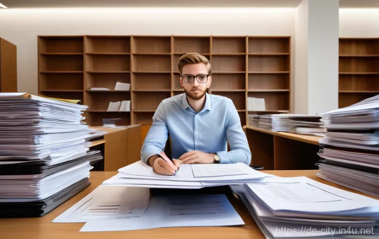 도시계획 자격증 준비 시 발생할 수 있는 문제 - **Prompt:** A young, diverse urban planning graduate in professional, business-casual attire, sittin...